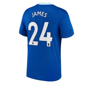 Chelsea Reece James #24 Hemmatröja 2022-23 Kortärmad